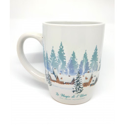 Mug Village sous la Neige