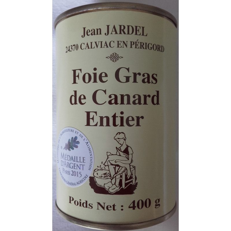 Foie Gras de Canard Entier Jardel - Boîte 400 g - Vue 1