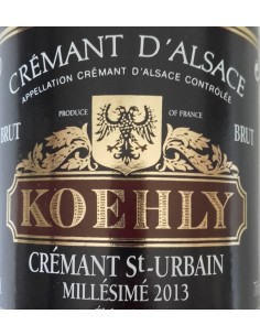 Crémant d'Alsace Saint Urbain Domaine Koehly - Vue 2