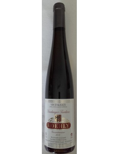 Gewurztraminer Vendanges Tardives Domaine Koehly - Vue 1 Gewurztraminer Vendanges Tardives Domaine Koehly - Vue 1