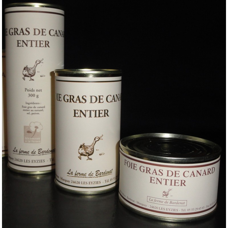 Foie Gras Entier de Canard - Boîte disponibles en plusieurs tailles Foie Gras Entier de Canard - Boîte disponibles en plusieurs tailles