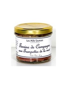 Terrine de Campagne aux Trompettes de la Mort 90 g
