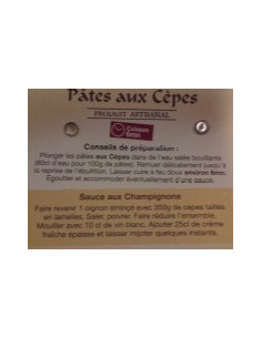 Pâtes aux Cèpes Tuttipasta - Vue 3