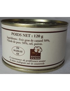 Pâté de Canard Bardenat 120 g - Vue 2