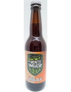 Bière Abbaye 33 cl - Brasserie des Monts d'Ambazac - Vue 1