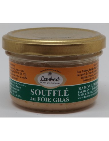 Soufflé au Foie Gras 90 g - La Maison Lembert - Vue 1