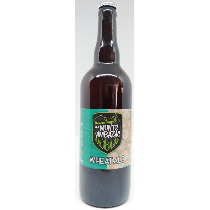 Bière Wheat Ale 75cl - Brasserie des Monts d'Ambazac - Vue 1