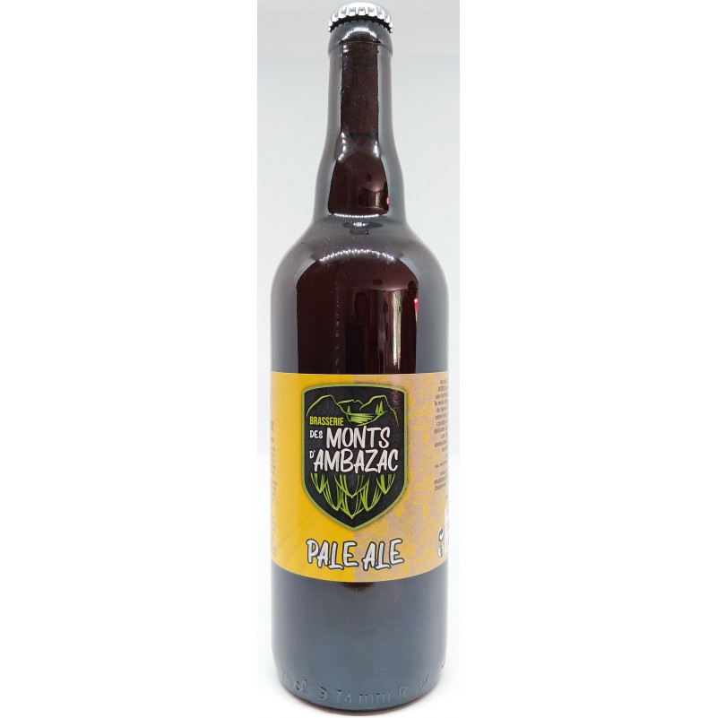 Bière Pale Ale 75 cl - Brasserie des Monts d'Ambazac - Vue 1