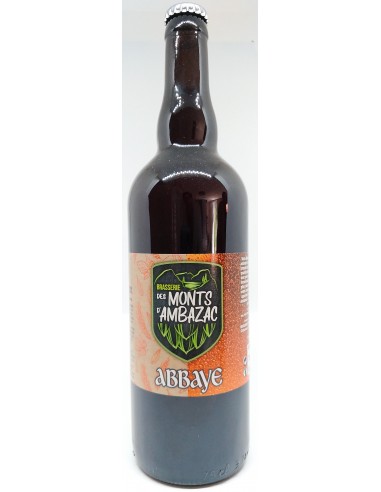 Bière Abbaye 75cl - Brasserie des Monts d'Ambazac - Vue 1 Bière Abbaye 75cl - Brasserie des Monts d'Ambazac - Vue 1