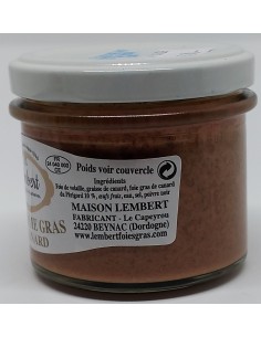 Tarti'Foie Gras de canard  75 g - Maison Lembert - Vue 2
