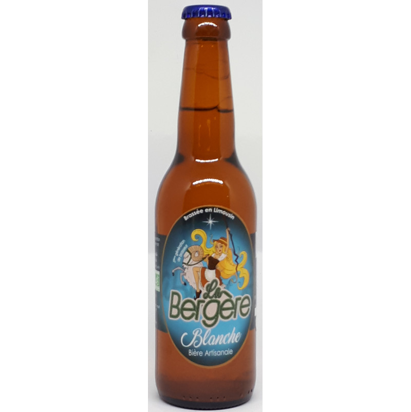 Bière Blanche BIO La Bergère 33 cl - Vue 1