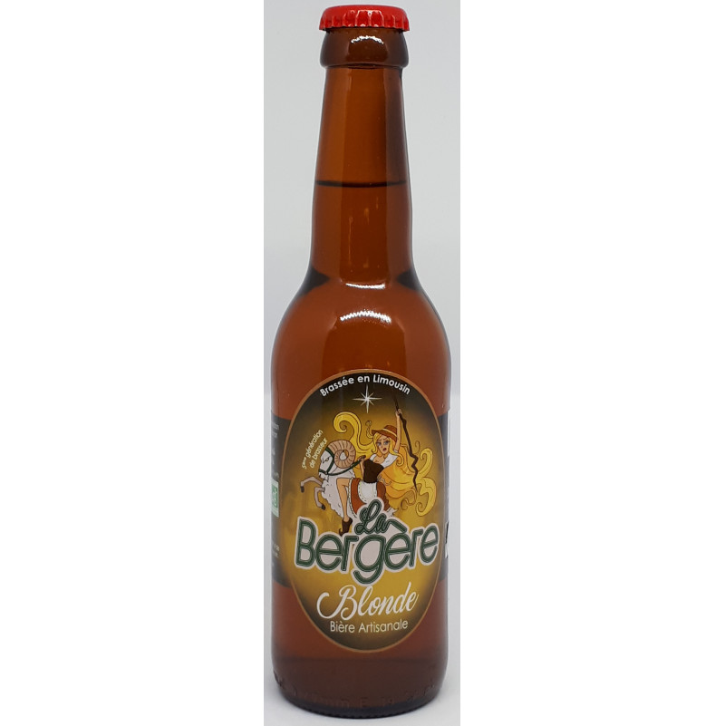 Bière Blonde BIO La Bergère - 33 cl - Vue 1