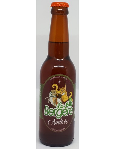 Bière Ambrée BIO La Bergère - 33 cl - Vue 1