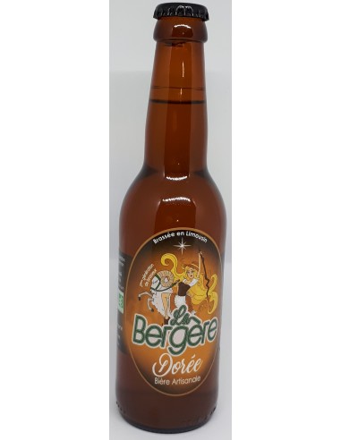 Bière La Dorée BIO La Bergère - 33 cl - Vue 1
