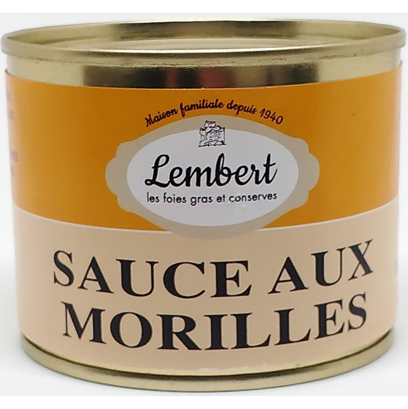 Sauce aux Morilles 190 g - Maison Lembert - Vue 1