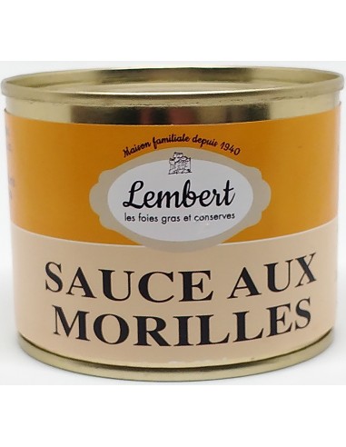 Sauce aux Morilles 190 g - Maison Lembert - Vue 1