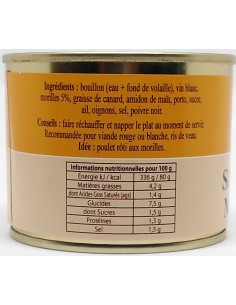 Sauce aux Morilles 190 g - Maison Lembert - Vue 2