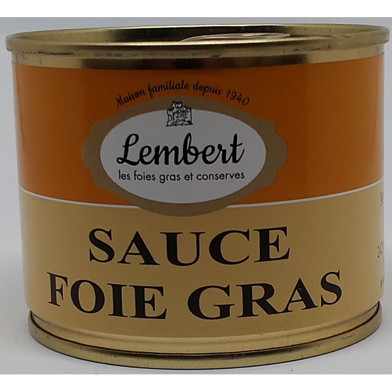Sauce Foie Gras 190 g - Maison Lembert - Vue 1