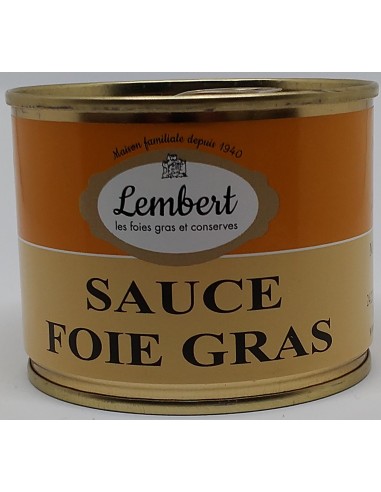 Sauce Foie Gras 190 g - Maison Lembert - Vue 1