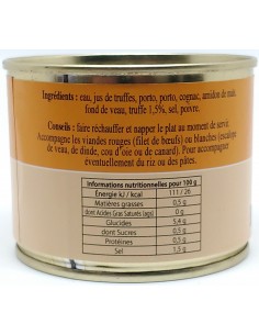 Sauce Périgueux 190 g - Maison Lembert - Vue 2