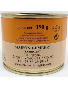 Sauce aux Cèpes 190 g - Maison Lembert - Vue 2