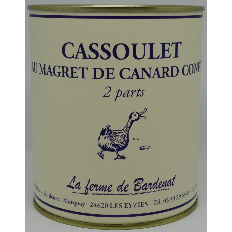 Cassoulet au Magret de canard - 2 Parts - Photo 1