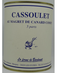 Cassoulet au Magret de Canard - 5 Parts - Photo 1