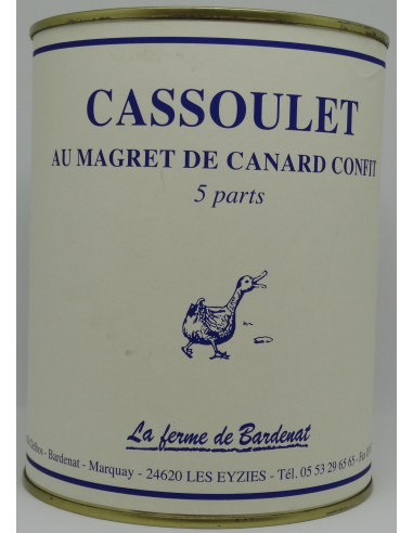 Cassoulet au Magret de Canard - 5 Parts - Photo 1 Cassoulet au Magret de Canard - 5 Parts - Photo 1