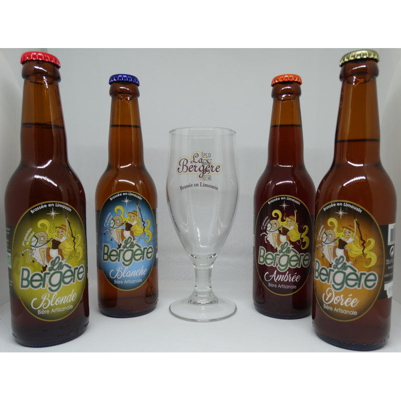 Coffret 3 Bières 33cl + 1 Verre - Bière Artisanale de Sainte-Mère-Eglise