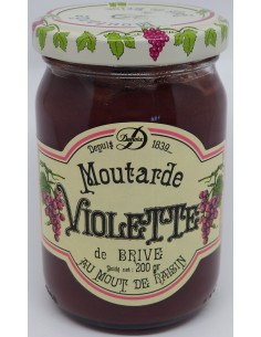 Moutarde VIOLETTE de Brive...