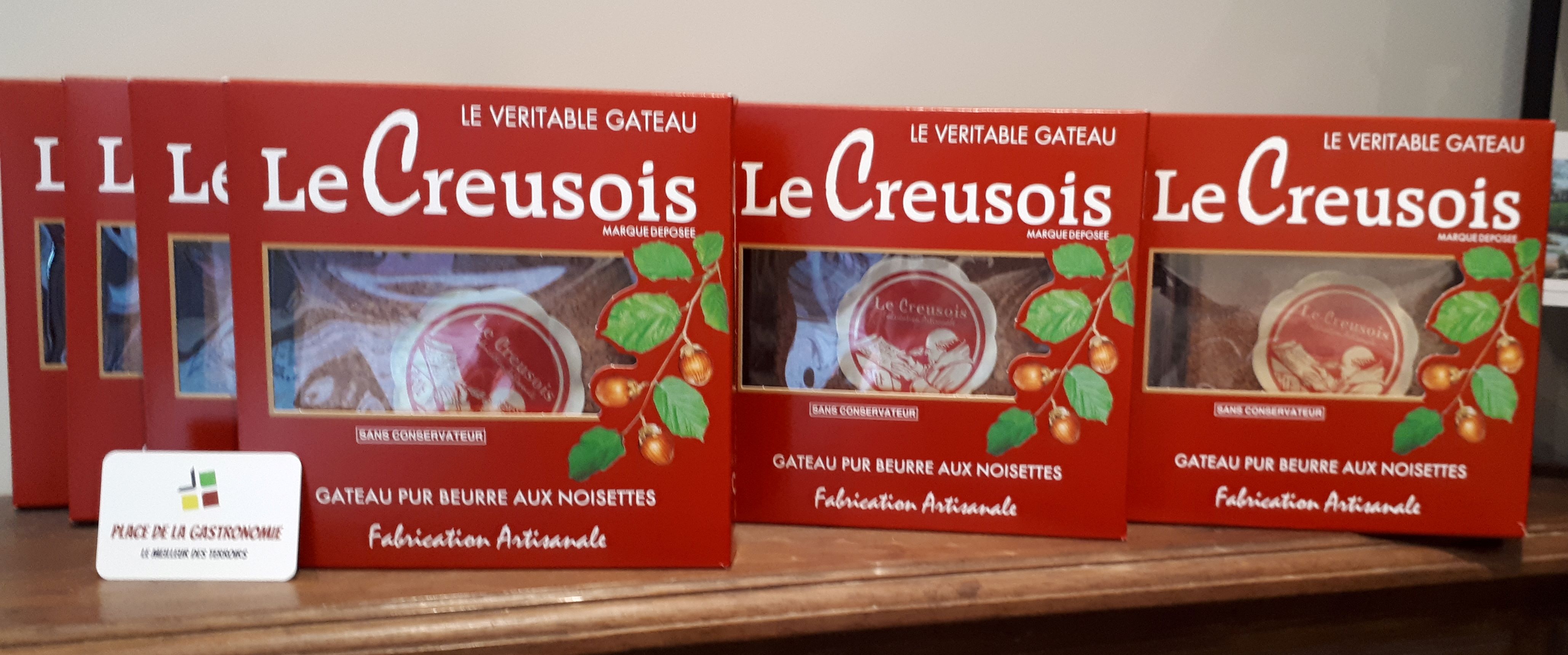 Le véritable gâteau "Le Creusois"